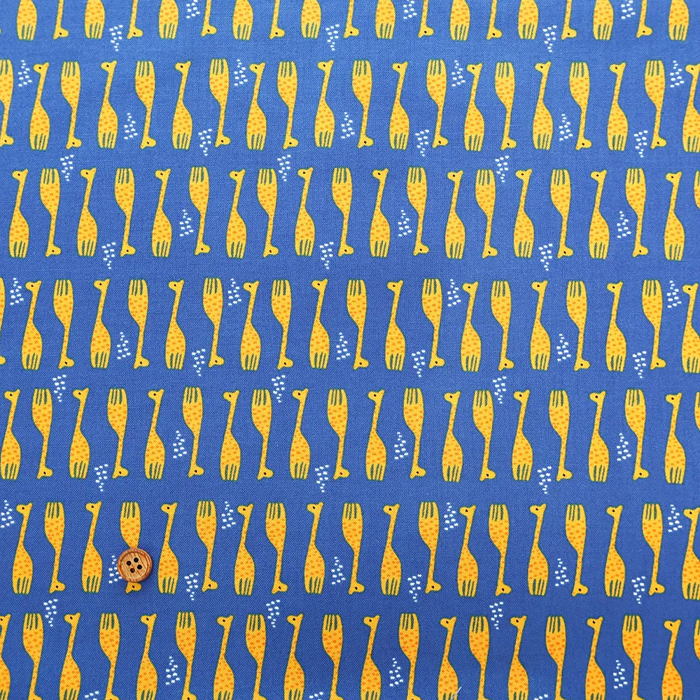 USAコットンプリント生地　COTTON＋STEEL　Giraffe