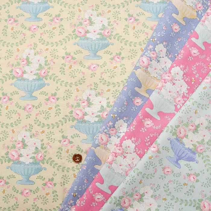 Tilda　ティルダ　コットンシーチングプリント生地　Flowerbees